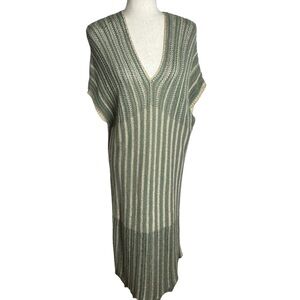 NWT Floris cover up boho crochet maxi dress size S/M resort tra…